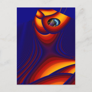 Feeling good and strong postcard