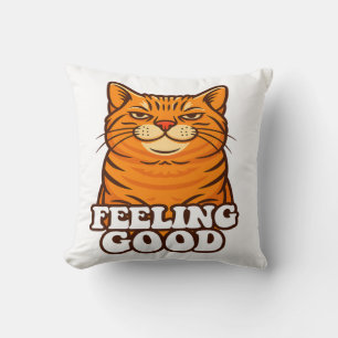 Feeling Good Cool Cat Cushion