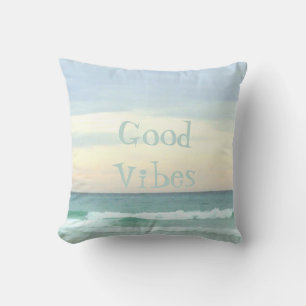 Feeling Good Vibes In My Happy Place Cushion