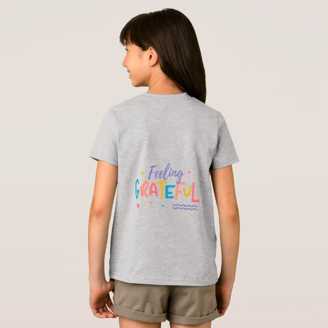 Feeling Grateful T-Shirt Tri-Blend Shirt (Back Full)