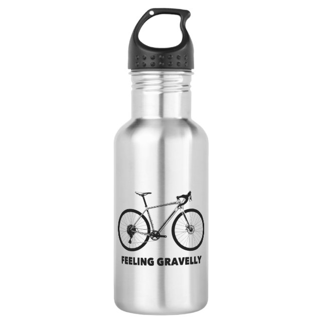 Feeling Gravelly Cycling 532 Ml Water Bottle (Front)