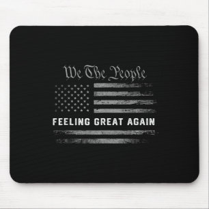 Feeling Great Again Trump 2024 Mouse Mat