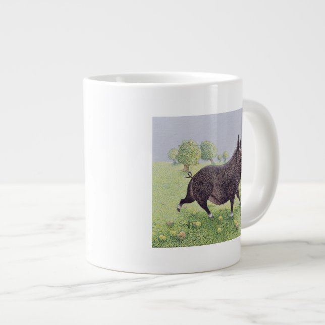 Feeling Great Large Coffee Mug (Front Right)