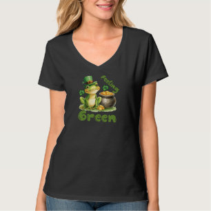Feeling Green, St Patrick's Day Frog T-Shirt