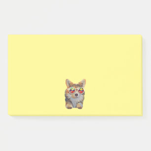 Feeling Groovy Corgi Post-it Notes