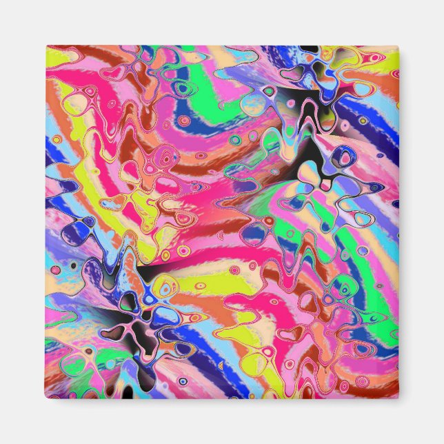 Feeling Groovy Magnet (Front)