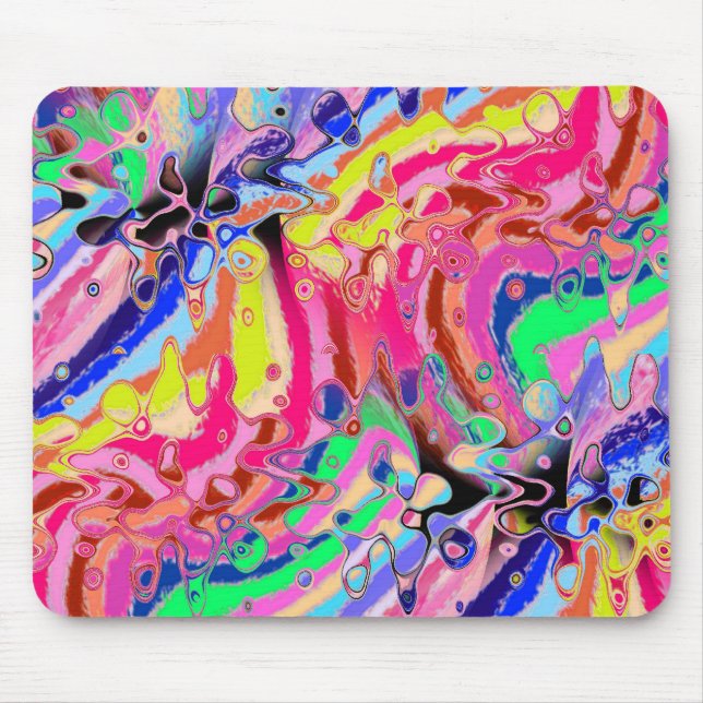 Feeling Groovy Mouse Mat (Front)