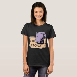 Feeling Hip Preemie Baby Hippo Fiona Team Fiona T-Shirt