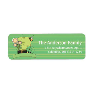 Feeling Irish Hat St. Patrick's Day Address Labels