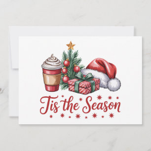 Feeling Jolly Christmas Tree Hot Cocoa Holiday Card