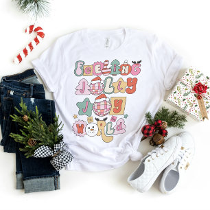 Feeling Jolly Joy to the world Women’s Basic T-Shirt