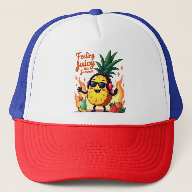 Feeling Juicy Summer Vibes Cap (Front)