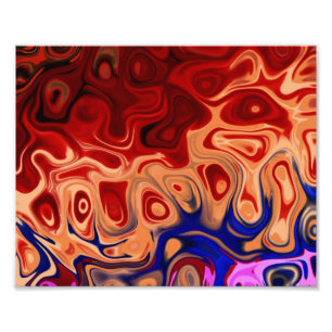 Feeling Life: Abstract Art 3 Photo Print