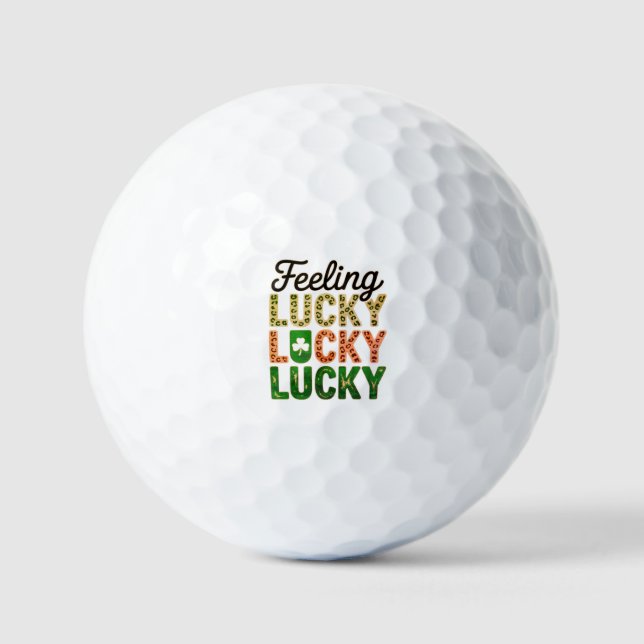 Feeling Lucky Golf Balls (Front)