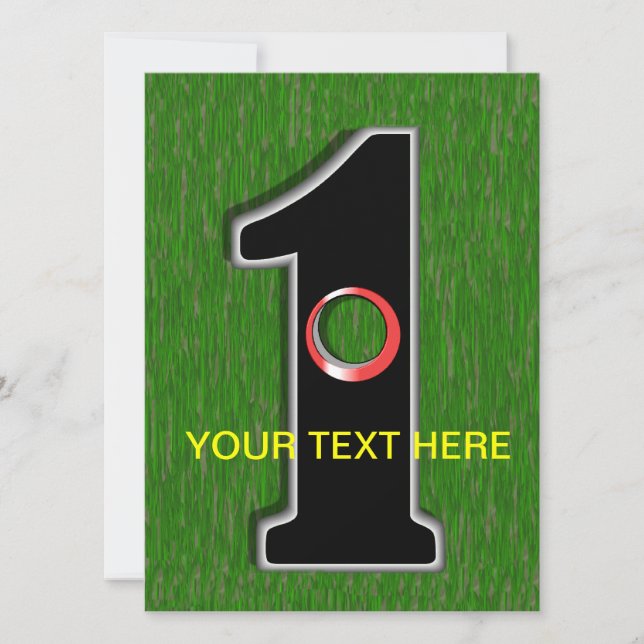 Feeling Lucky in Golf? (Front)