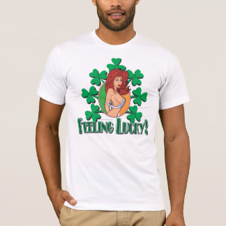 Feeling Lucky Irish Girl T-Shirt