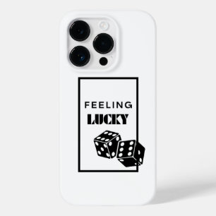Feeling Lucky, Lucky Girl, Luckiest Girl, Black Case-Mate iPhone 14 Pro Case