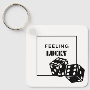 Feeling Lucky, Lucky Girl, Luckiest Girl, Black Key Ring