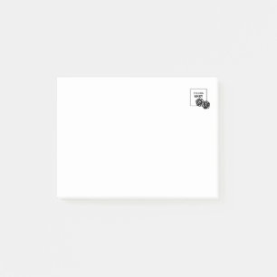 Feeling Lucky, Lucky Girl, Luckiest Girl, Black Post-it Notes