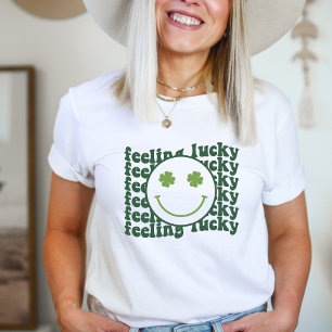 Feeling Lucky St. Patrick’s Day Shirt – Retro