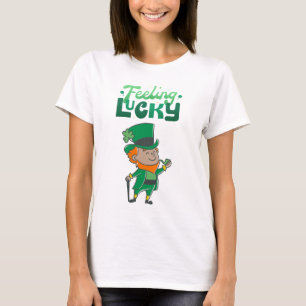 Feeling Lucky St. Patrick's Day Leprechaun T-Shirt