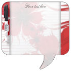 Feeling Red Key Holder Dry Erase