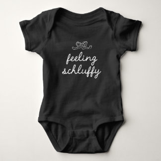 Feeling Schluffy Yiddish Baby Bodysuit