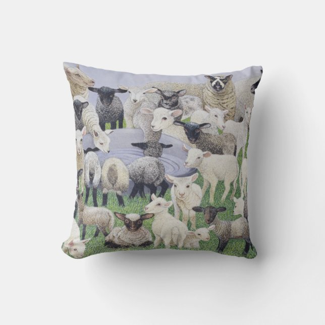 Feeling Sheepish Cushion (Front)