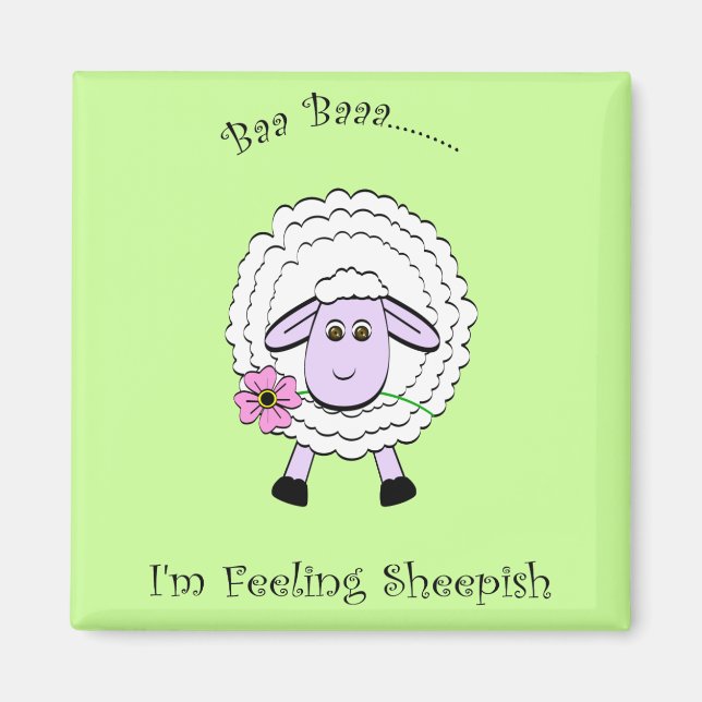 Feeling Sheepish Magnet (Front)