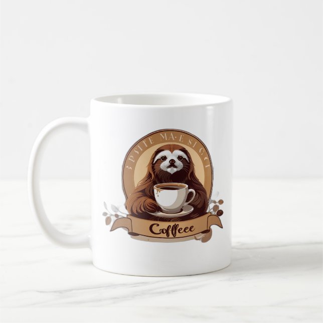 Feeling Slothee Need a Coffee Mug (Left)