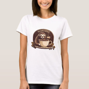 Feeling Slothee Need a Coffee T-Shirt