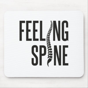Feeling Spine Funny Chiropractor Chiropractic Team Mouse Mat