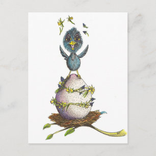 Feeling Springy Postcard