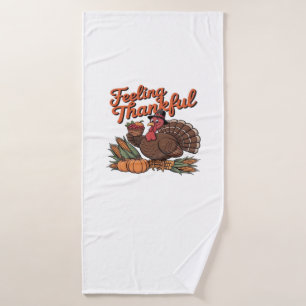 Feeling thankful Classic T-Shirt Bath Towel