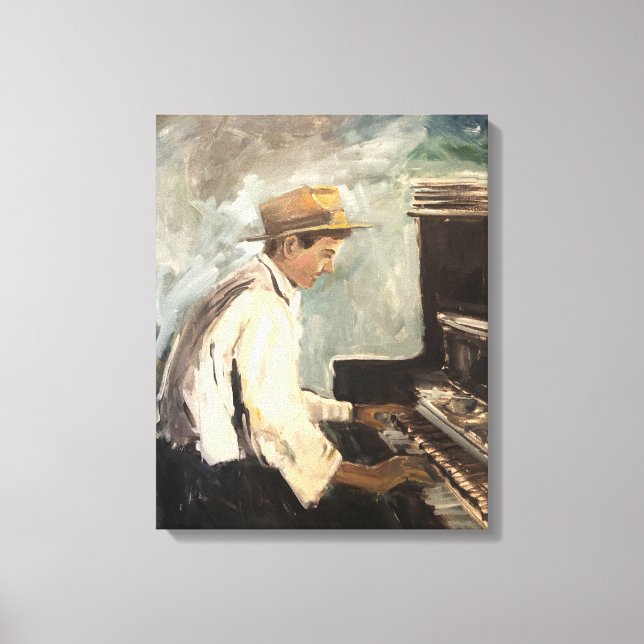 FEELING THE SOUNDS CANVAS PRINT (Front)