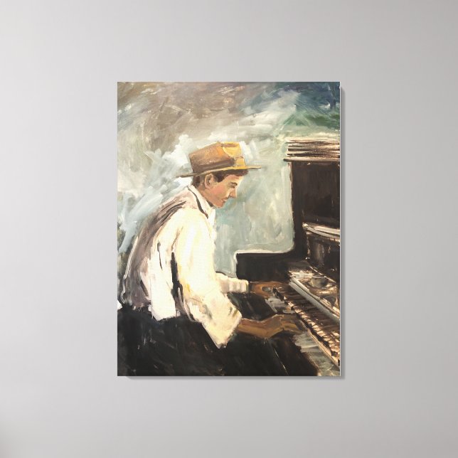 FEELING THE SOUNDS CANVAS PRINT (Front)