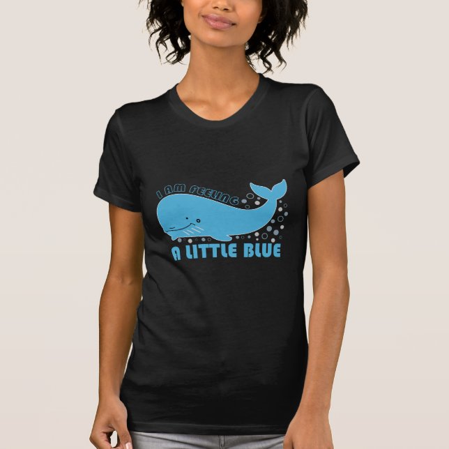 Feeling Whale Blue T-Shirt (Front)