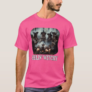 Feeling Witchy Coven in the Spooky Forest T-Shirt