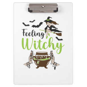 Feeling witchy Magic Halloween Clipboard