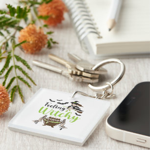 Feeling witchy Magic Halloween Key Ring