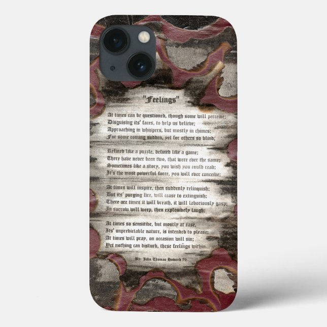 Feelings Case-Mate iPhone Case (Back)