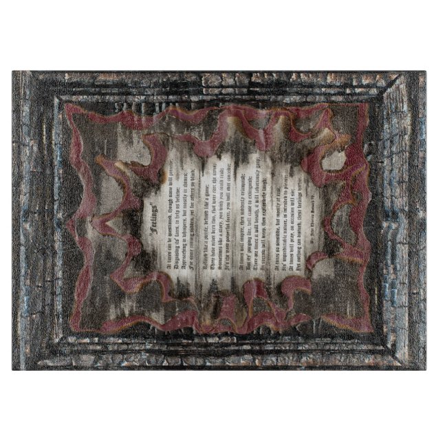 Feelings Cutting Board (Front)