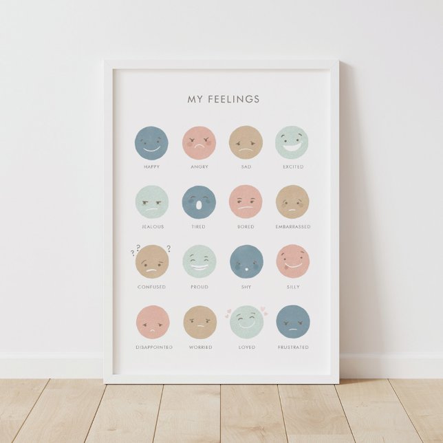 Feelings Emotions Chart Classroom Decor (Creator Uploaded)