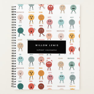 Feelings Emotions Faces Chart School Counsellor Planner