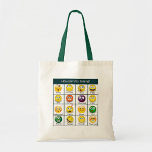 Feelings Faces - How are You Feeling?  Tote Bag