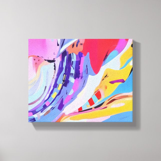 Feelings Gone Wild Canvas Print (Front)