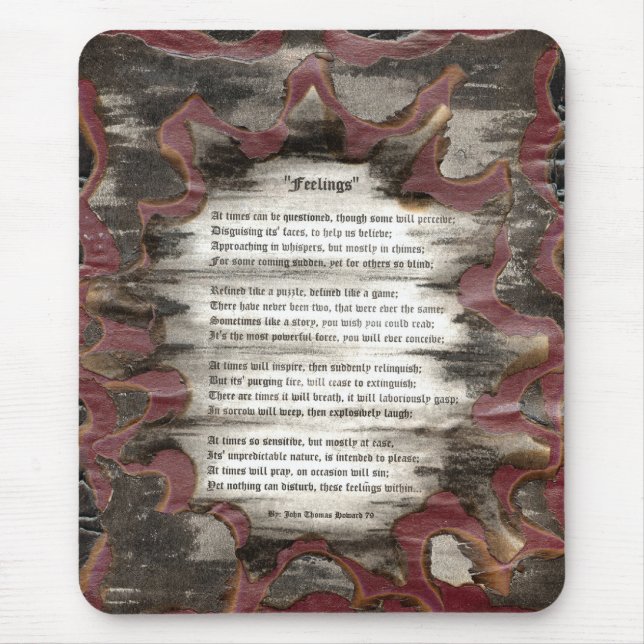 Feelings Mouse Mat (Front)