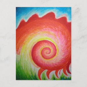 feelings postcard