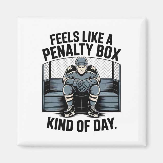 Feels Like A Penalty Box Kind Of Day _1  Magnet (Front)