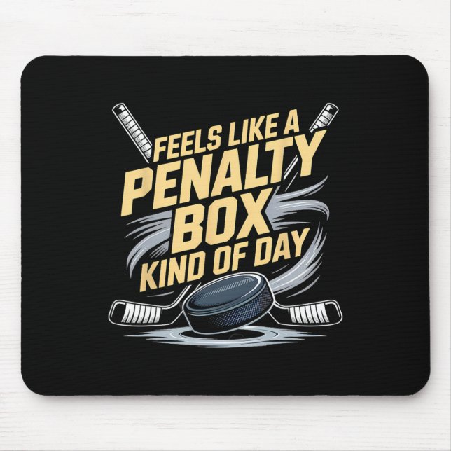 Feels Like A Penalty Box Kind Of Day _44  Mouse Mat (Front)